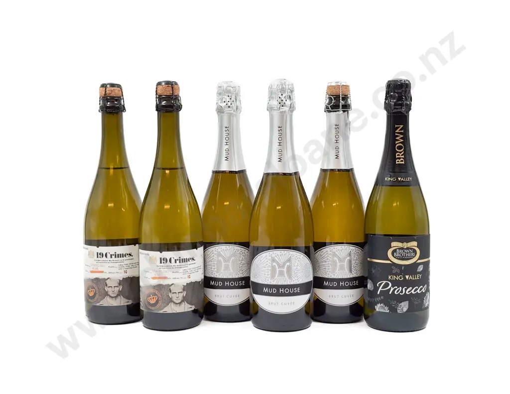 AUST Six Assorted Sparkling Wines Image 1++