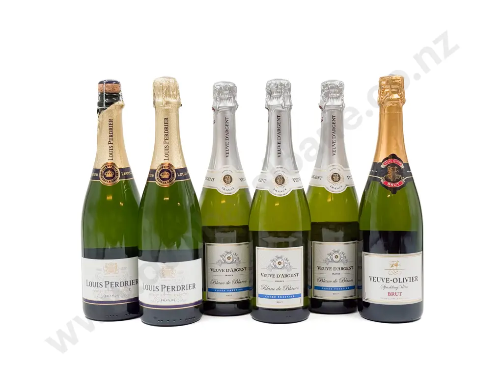 FRANCE Six Assorted Sparkling Wines Image 1++