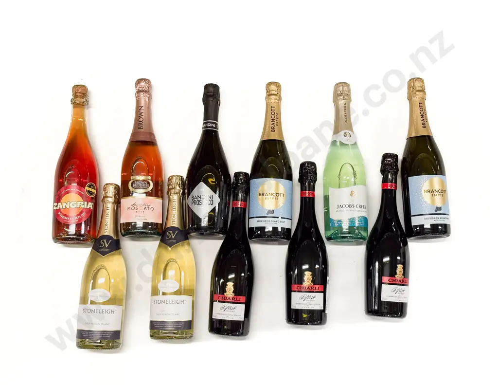 Eleven Assorted Sparkling Wines Image 1++