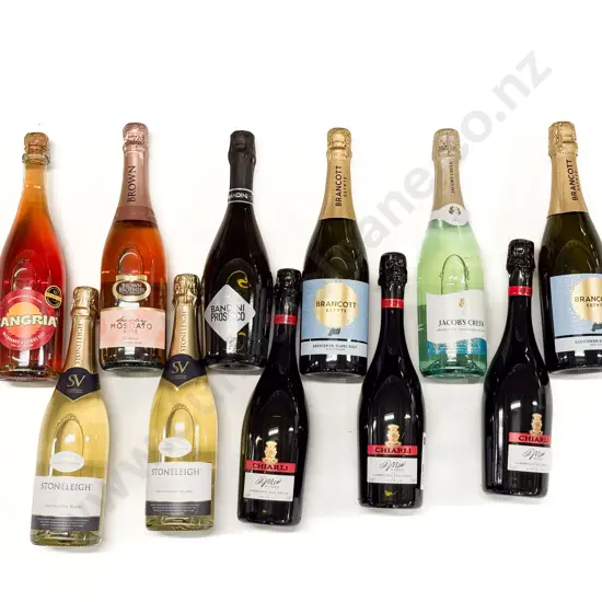 Eleven Assorted Sparkling Wines