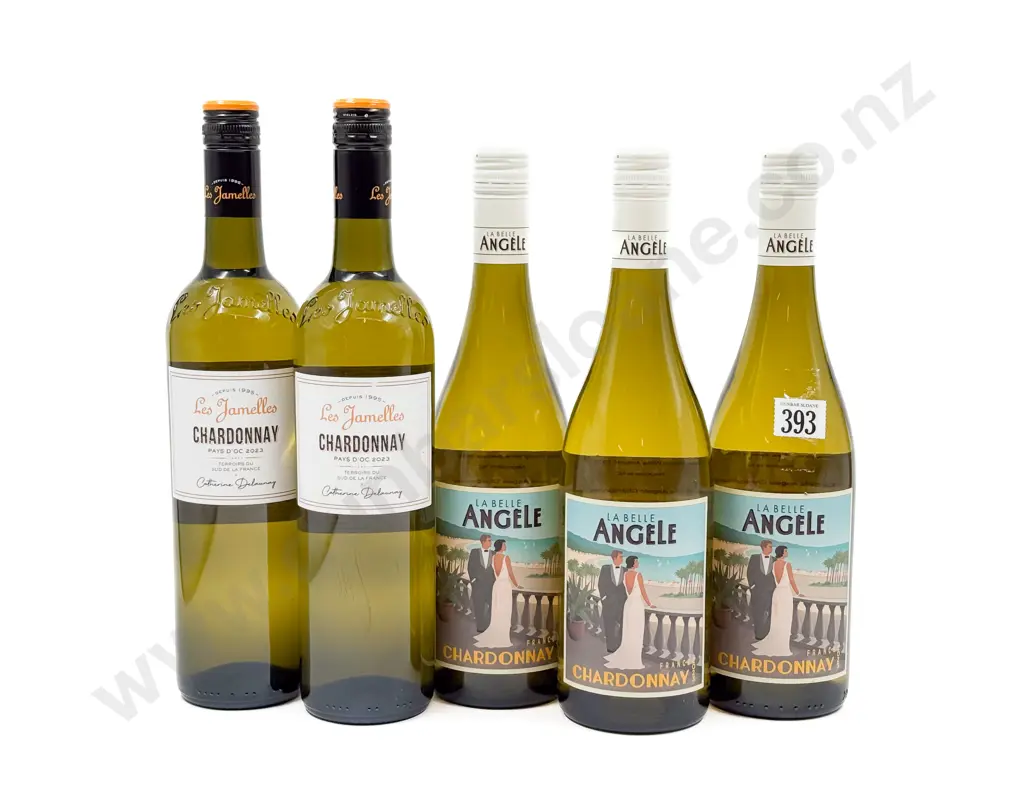 FRANCE Five Assorted Chardonnay Image 1++