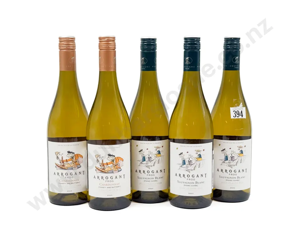 FRANCE Five Assorted Arrogant Frog Wines Image 1++