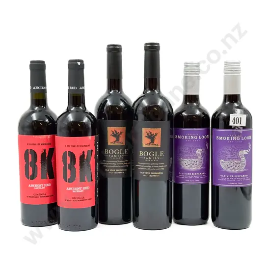 USA Six Assorted Red Blends