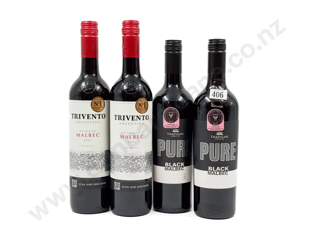 ARGENTINA Four Assorted Malbec Image 1++