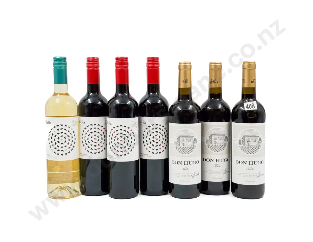 FRANCE Six Assorted Red Blends & SPAIN One Verdejo Image 1++