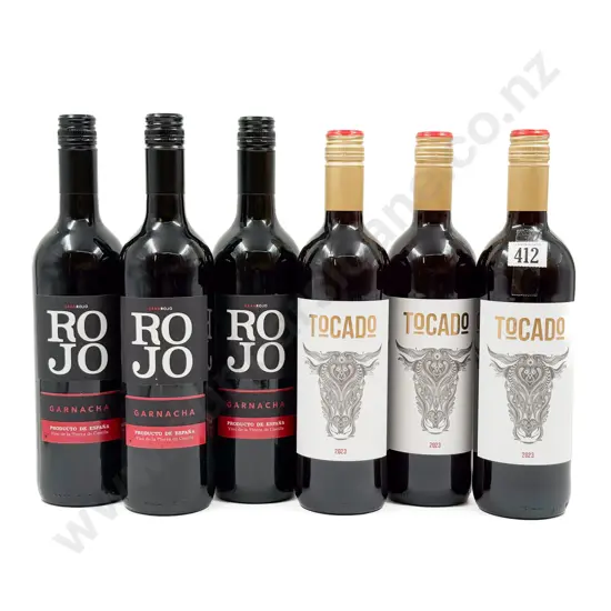 SPAIN Six Assorted Red Blends