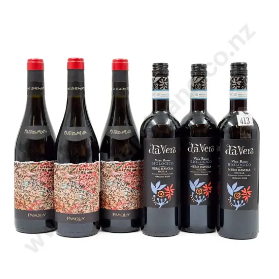 ITALY Six Assorted Red Blends