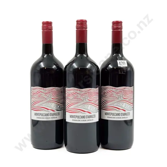ITALY Three Montepulciano D'Abruzzo 1.5l