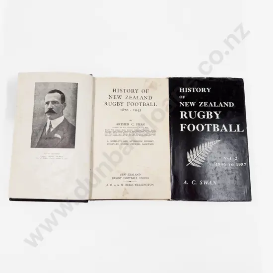 A C Swan - History of NZ Rugby Football Vols I & II