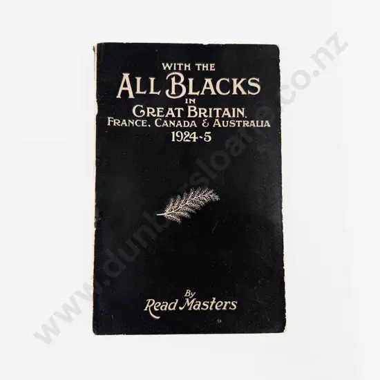 Read Masters- With the All Blacks In Great Britain
