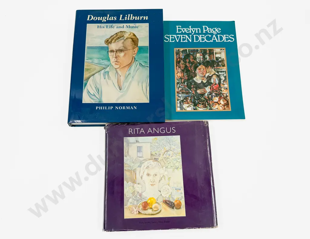 Three Volumes Relating to NZ Art Image 1++