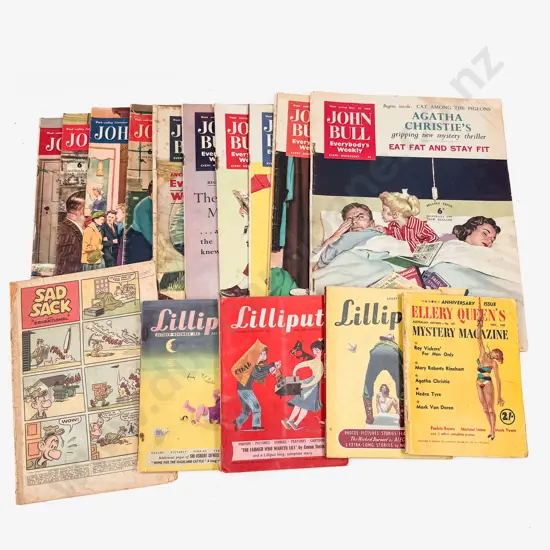 Eleven Editions of John Bull Magazine