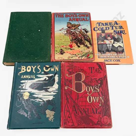 Four Boys Own Annuals & The Story Of