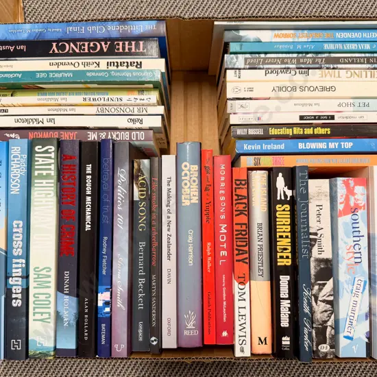Box Quantity Assorted NZ Fiction