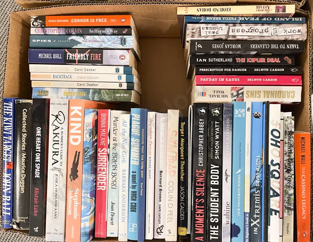 Box Quantity Assorted NZ Fiction Image 1++
