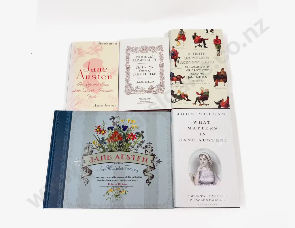 Five Non Fiction Volumes Relating to Jane Austen Image 1++