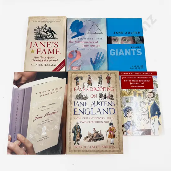 Six Non Fiction Volumes Relating to Jane Austen