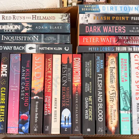 Box Assorted Contemporary Crime Fiction
