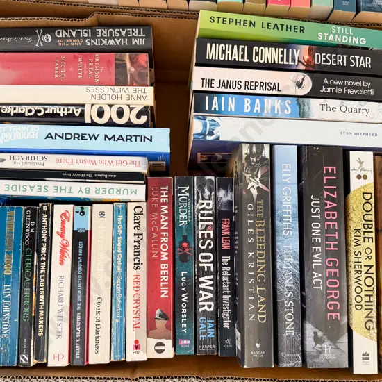 Box Assorted Contemporary Crime Fiction