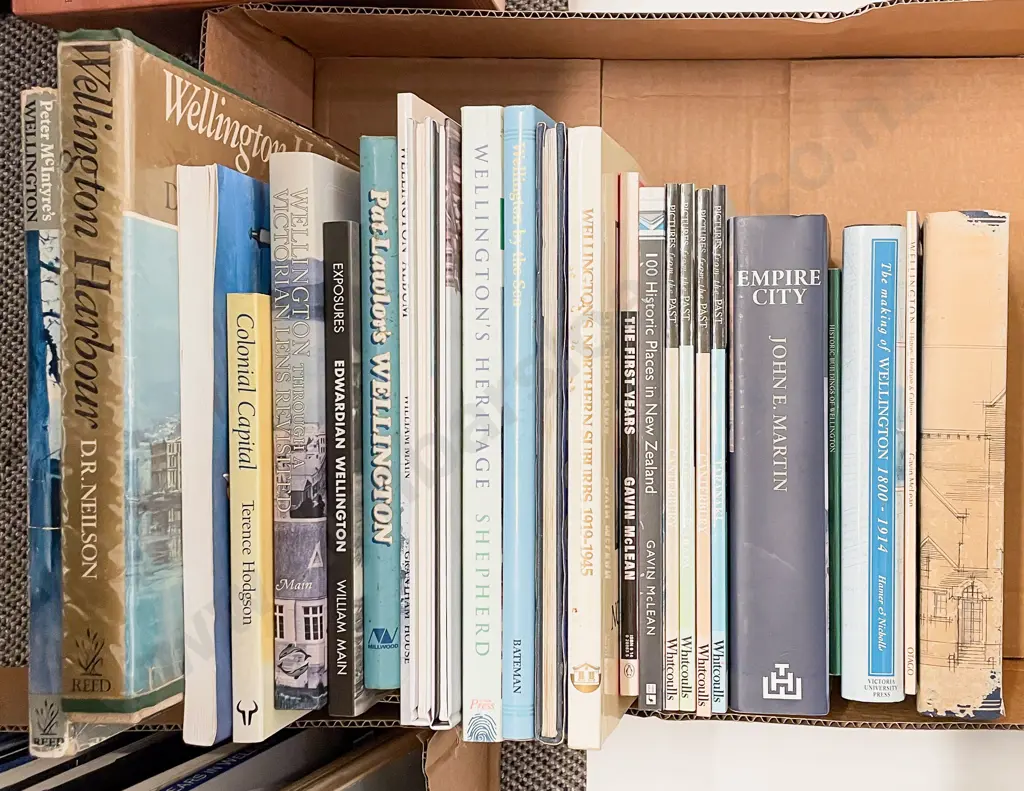 Box Assorted Mainly Wellington Related Publications Image 1++