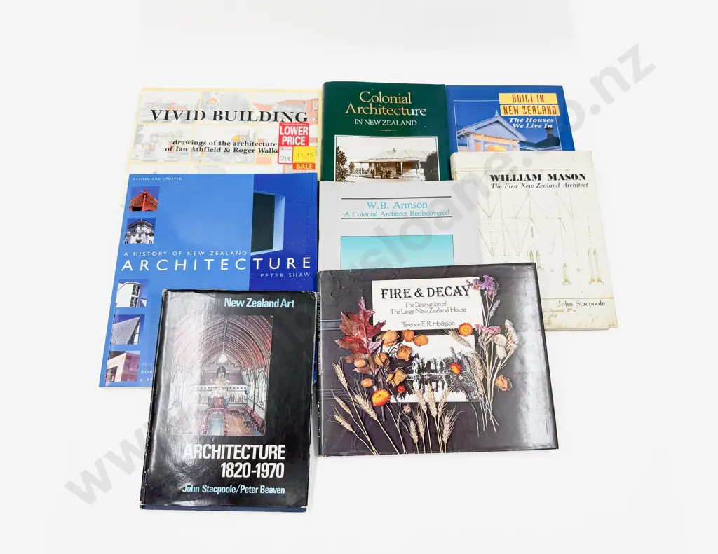 Eight Volumes Pertaining to NZ Architecture Image 1++