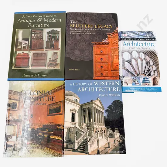 Five Volumes Pertaining to NZ & World Architecture