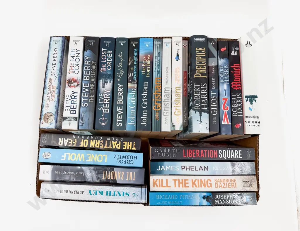 Carton Assorted Modern Crime Fiction Image 1++