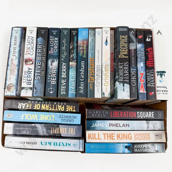Carton Assorted Modern Crime Fiction