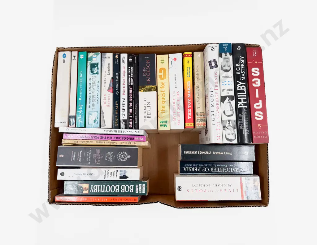 Two Cartons Assorted Biographies etc Image 1++