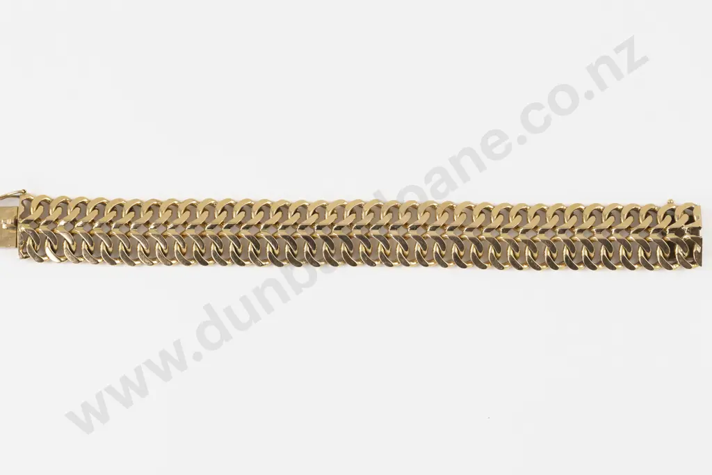 14ct Fancy Link Bracelet Image 1++