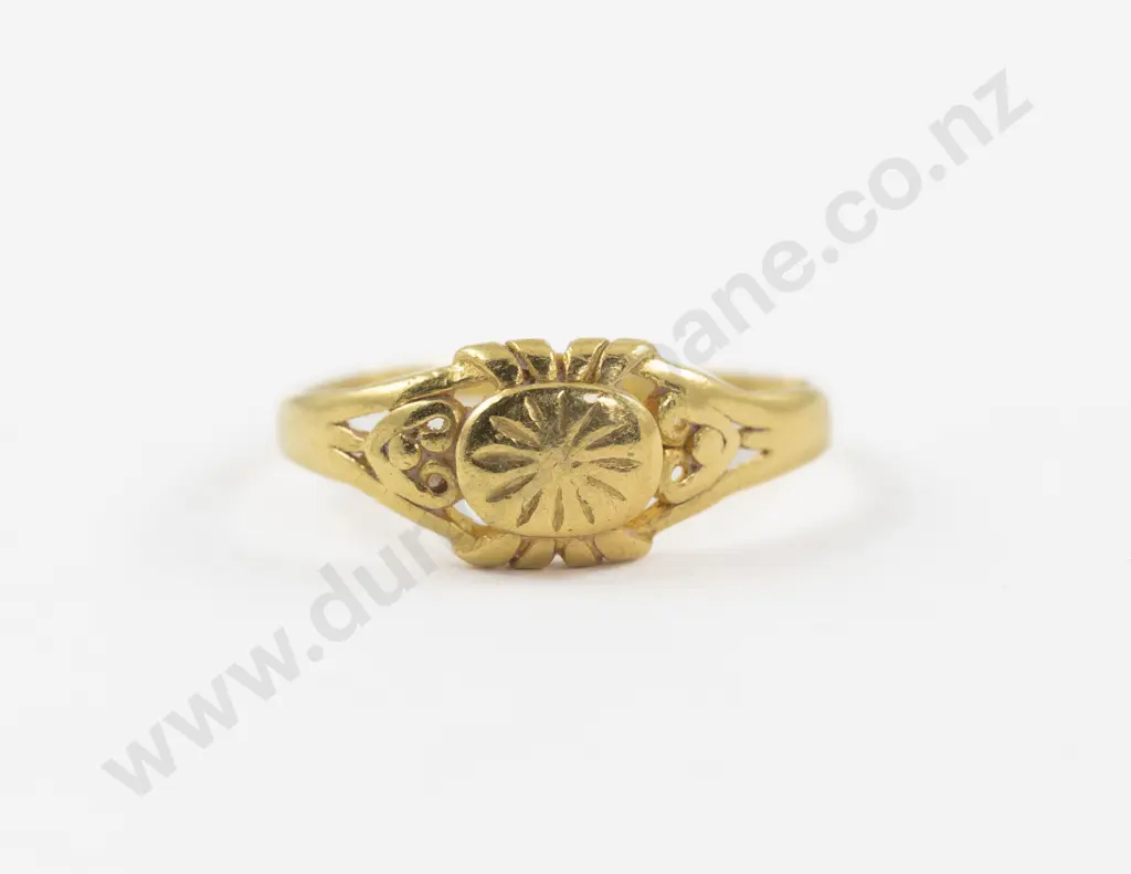 22ct Fancy Band Ring Image 1++