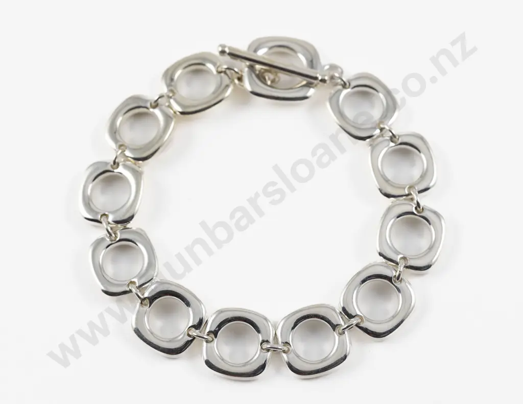S/S Heavy Fancy Link Bracelet Image 1++