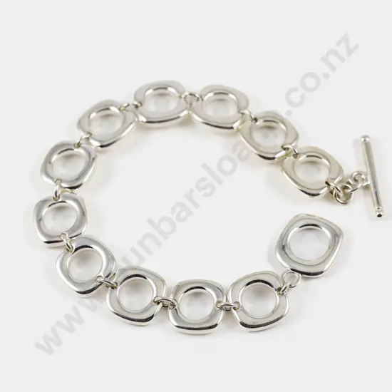 S/S Heavy Fancy Link Bracelet
