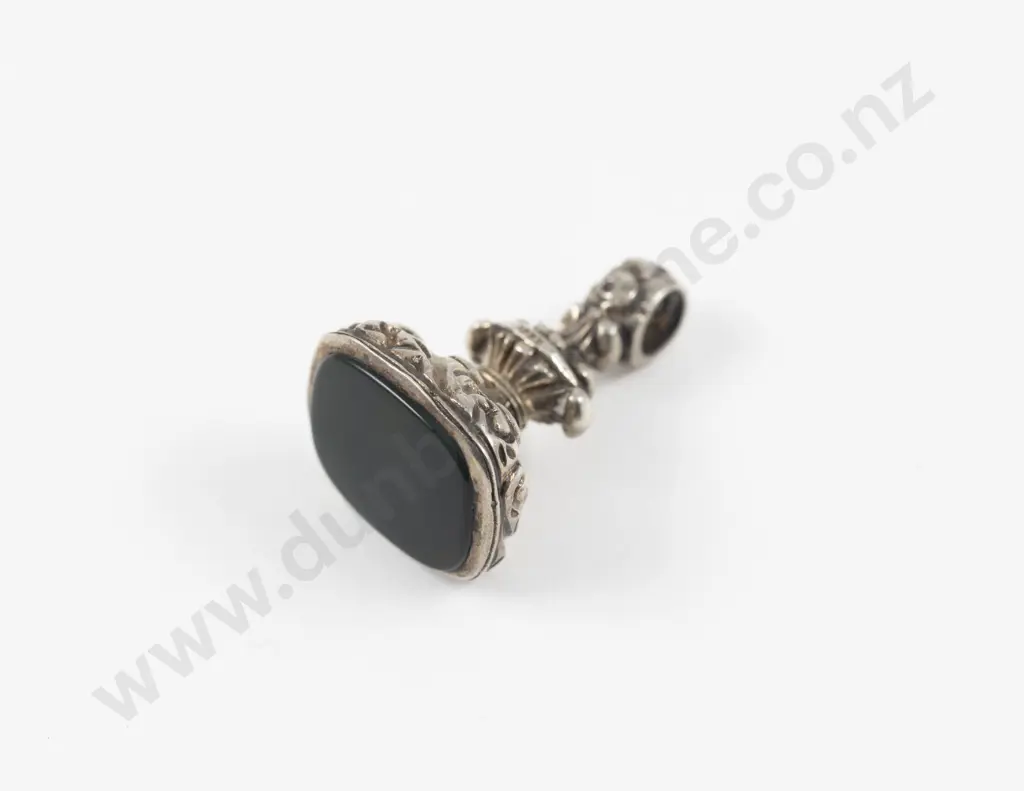 Sterling Silver Fancy Seal Fob Image 1++