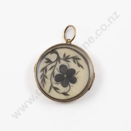 Victorian 15ct Mounted Double Sided Photo Locket
