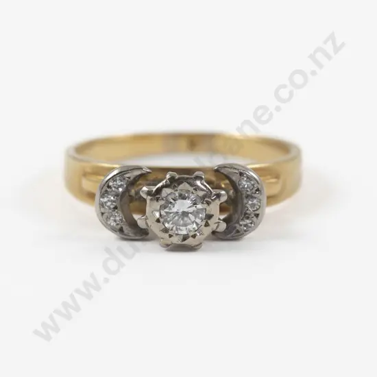 18ct Solitaire Diamond Ring