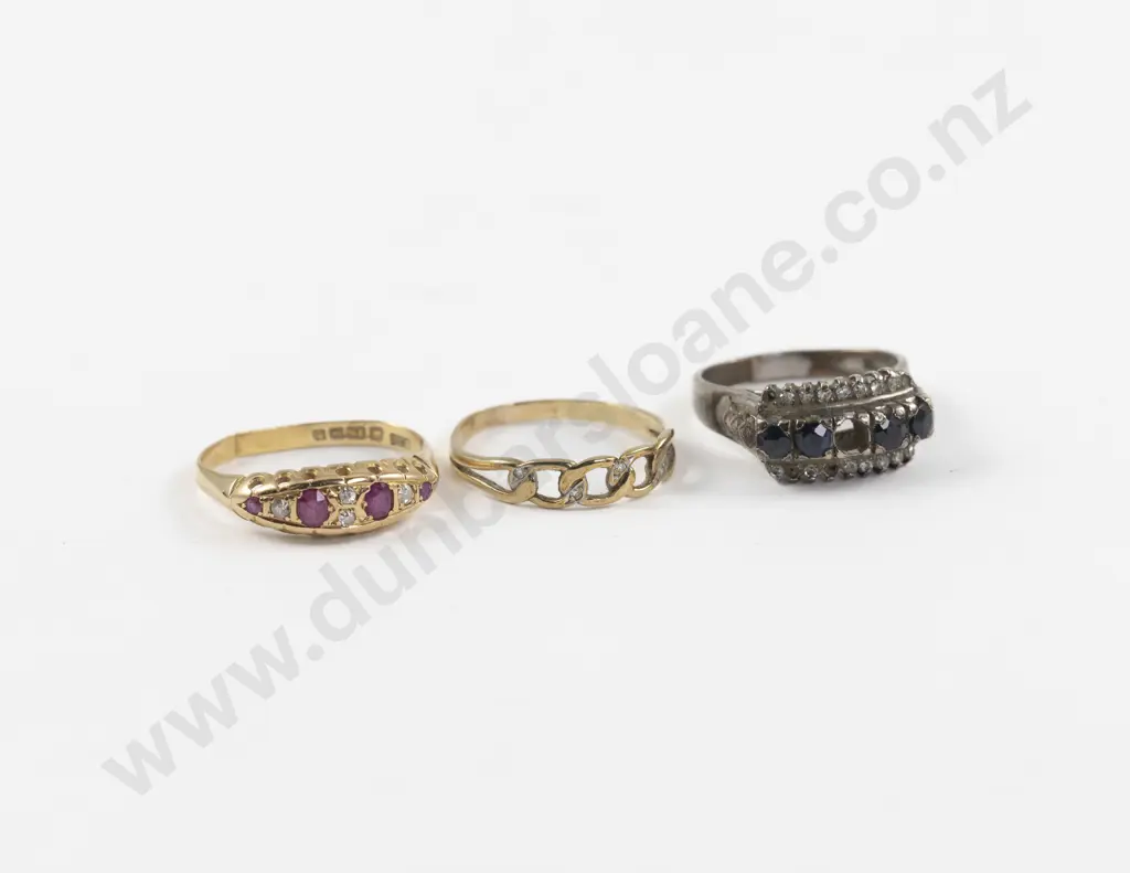 18ct 14ct and 9ct Rings Image 1++