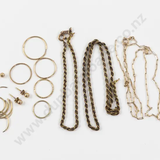 9ct and 18ct Gold Pieces for Scrap