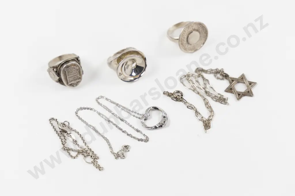 Collection of Assorted S/S Jewellery Image 1++