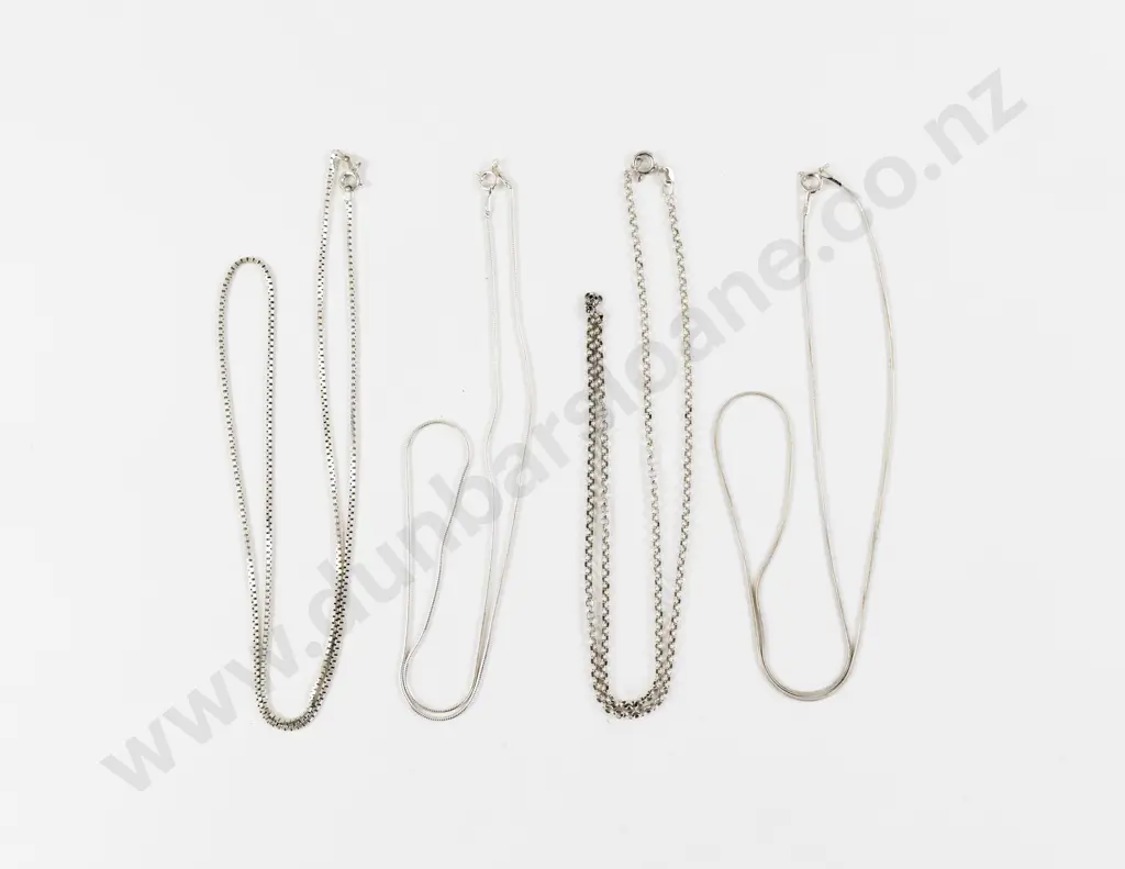 Four S/S Various Neck Chains Image 1++