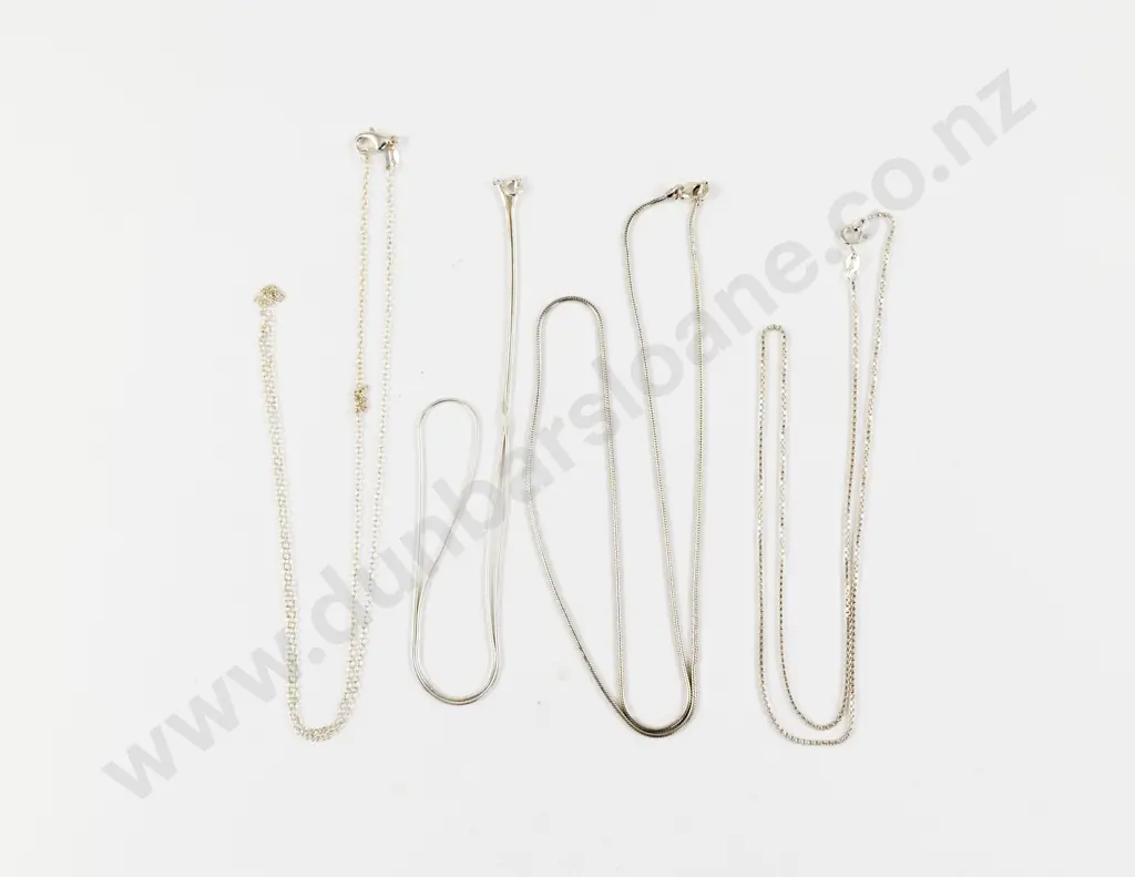 Four S/S Various Neck Chains Image 1++