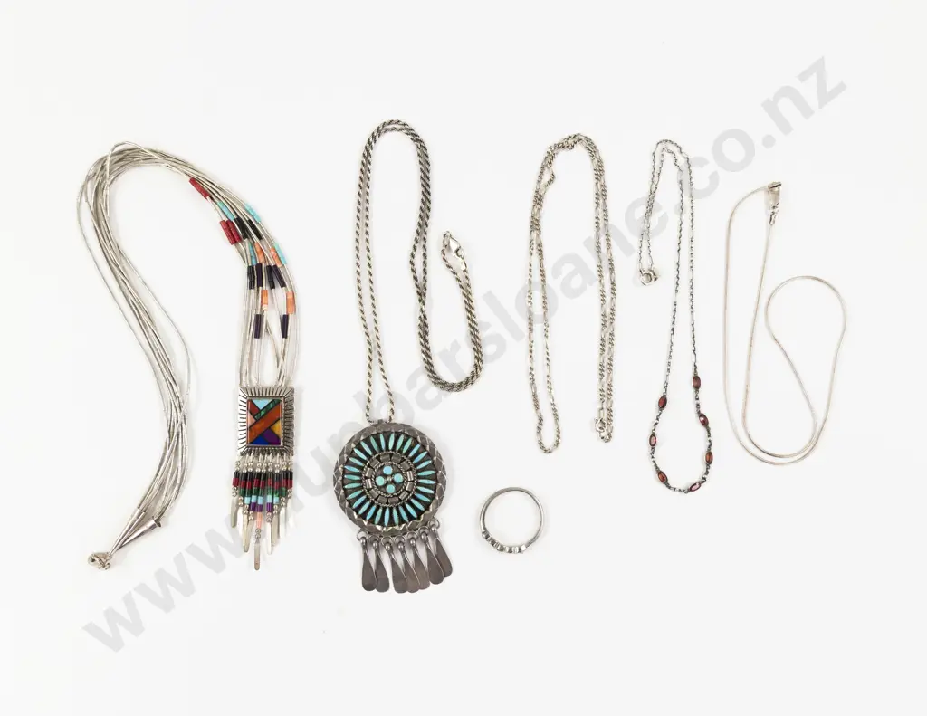 Two Native American S/S Pendants Image 1++