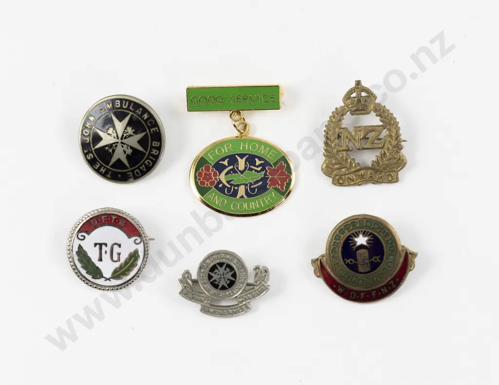 Collection of NZ and Various Badges Image 1++