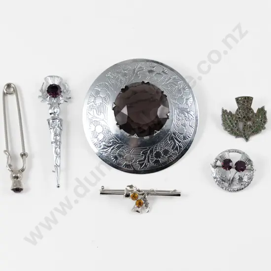 Large Scottish Kilt Brooch