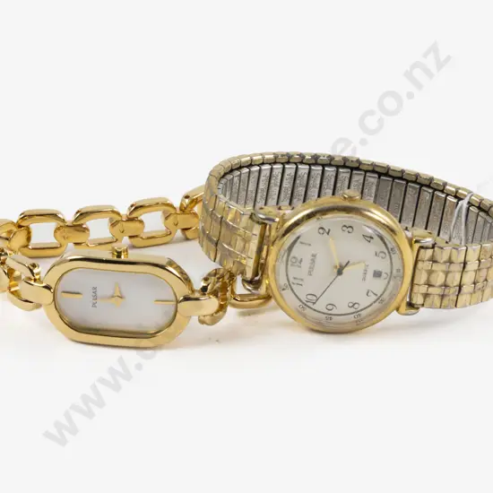 Two Pulsar Ladies Wrist Watches