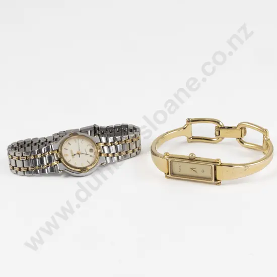 Two Gucci Ladies Wrist Watches