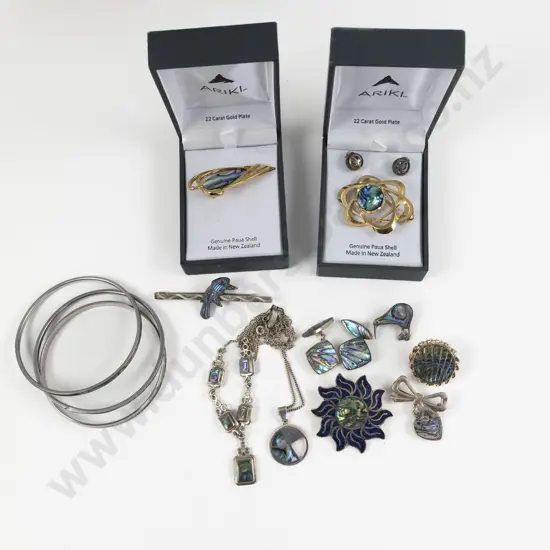 Collection of Assorted S/S and Paua Jewellery