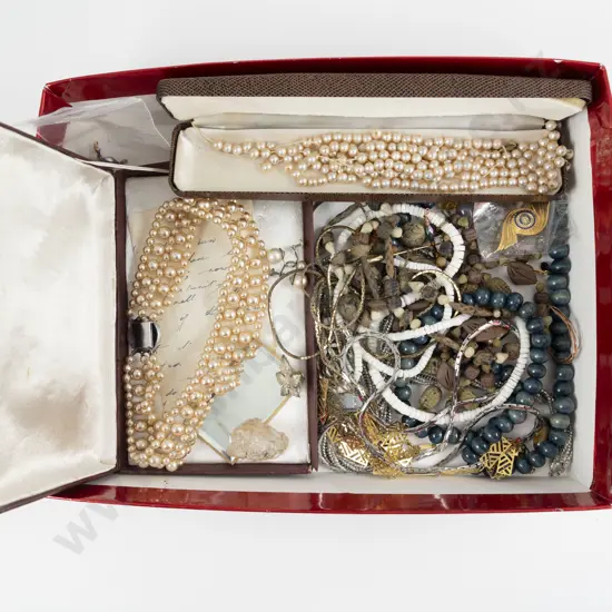 Collection of Assorted Imitation Pearl and Costume Jewellery