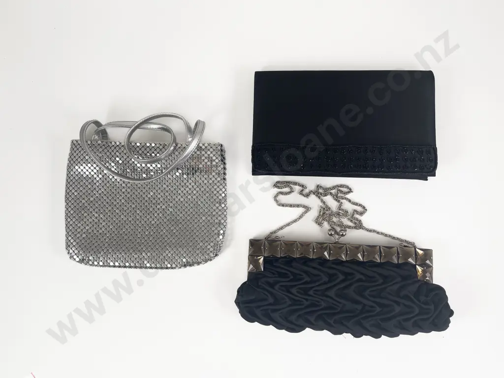 Collection of Three Evening Bags Image 1++