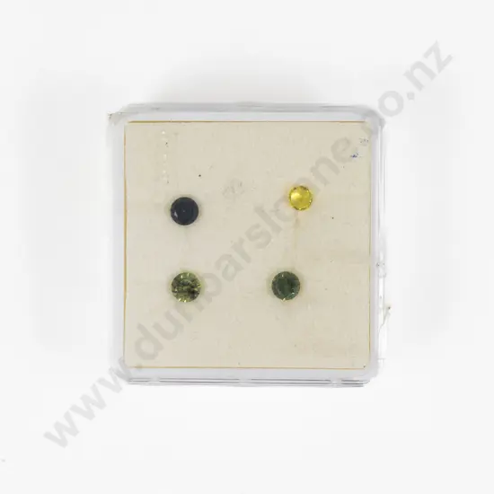 Four Unmounted Sapphires